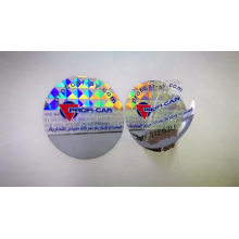 Anti-counterfeiting Custom Printing One Time Use 3D Hologram Label Tamper Proof Packaging Stickers